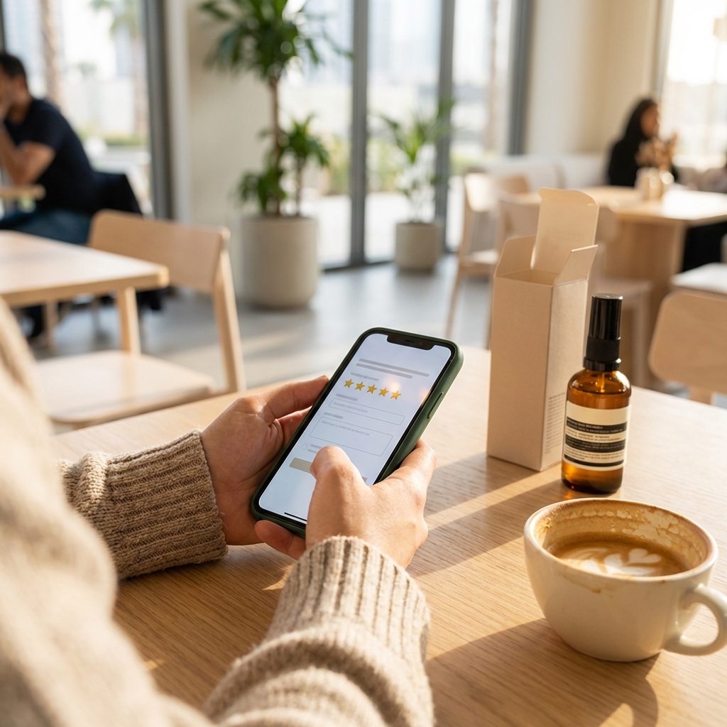Viewing campaign feedback on phone